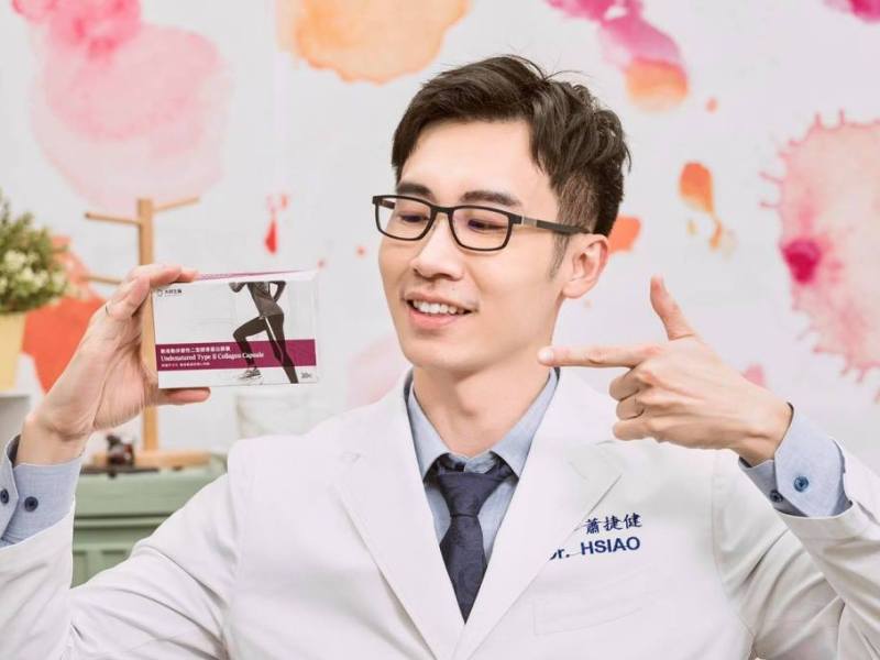 蕭捷健：大研生醫產品代言人